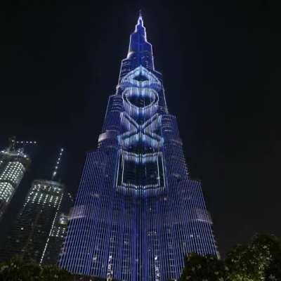Burj Khalifa #PS5 launch of in the Middle East!