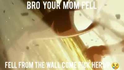 omg bro I hope she ok 😱😱