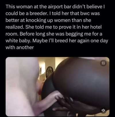 She didn’t believe I could be a breeder 