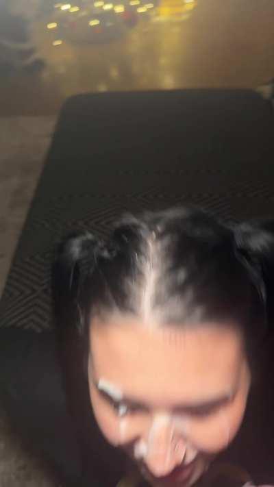 What do I do if im addicted to random guys giving me facials