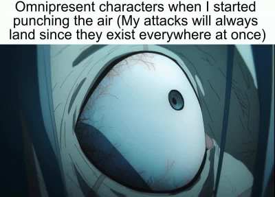 I didn’t know godhood made you a fucking fraud