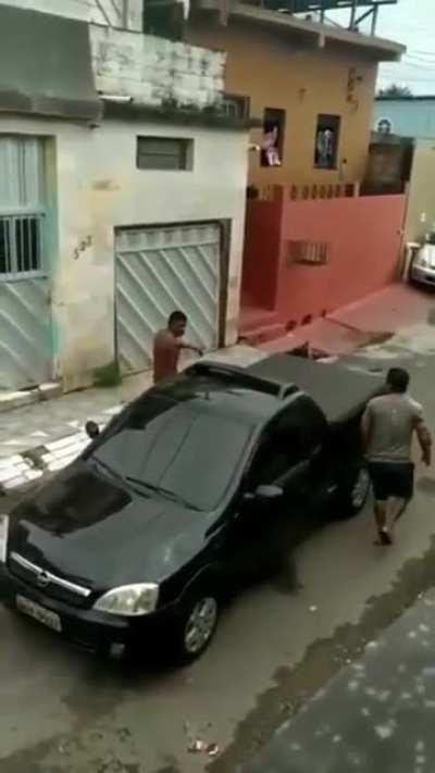 Hey Man, sorry for hitting your car