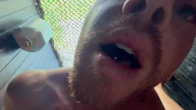 I wanna watch you like this when I fuck you Baby...