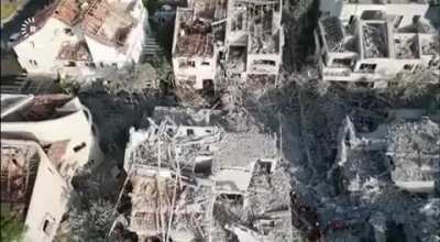 Tel Aviv after Iran's retaliation