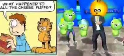 fowls displaying intense hatred