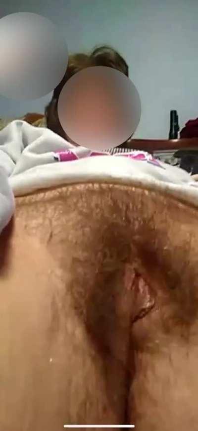 My Hairy Granny Pussy on Cam