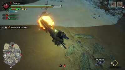 Horny Hunter Blows Their Load On Unsuspecting Jaggi [SFW]