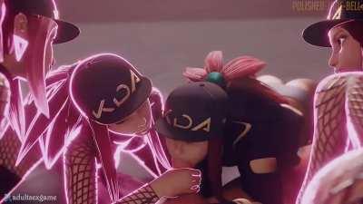 Akali put her skill to good use (Polished-Jade-Bell) [League of Legends]