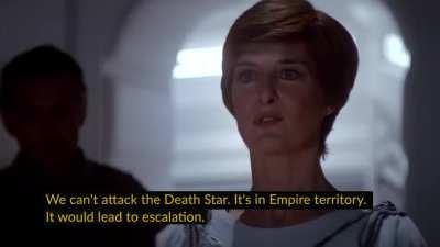 What if the rebels in Star Wars were not allowed to attack the Death Star? This is exactly what Ukrainians are experiencing now. Let Ukraine to strike back and defeat the evil Empire! And may the force be with Us! )