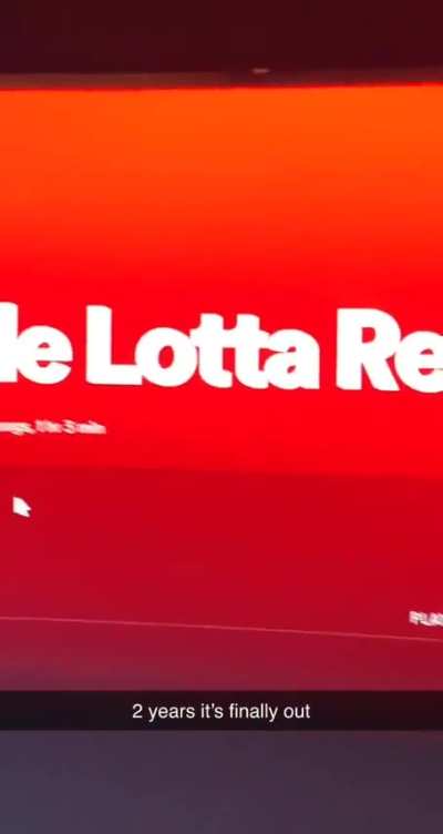 my video from the night WLR dropped