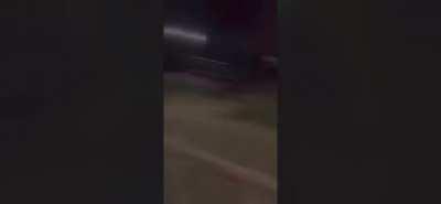 Cell phone video shows the moment shots were fired at Grambling State University in Louisiana. The shooting left 1 person dead and several others injured.