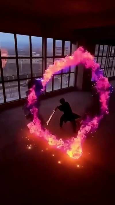 Fire sword !