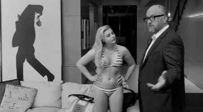 Chloë Grace-Moretz is the object of affection for older hollywood execs in “I love you, Daddy”