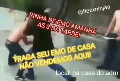 Rinha de emo fodasse kkk.