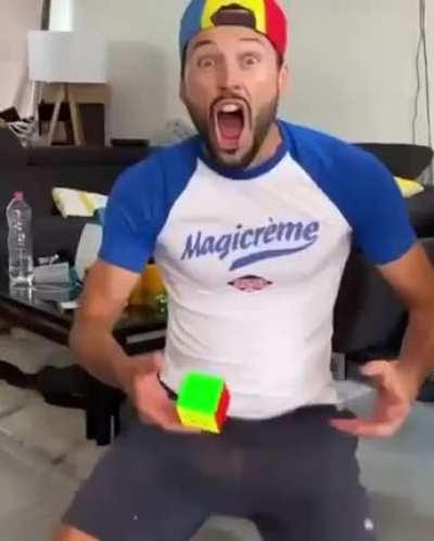 Fred mad coz his bike fall