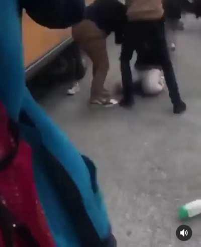 Ok so backstory the Girl was touching the dude private part making him uncomfortable and When he kept telling her to stop she would call him out of his name and stuff. And he told the school and they didn’t do nothing about so he fought her .