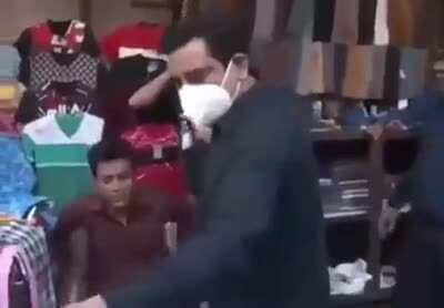 they only took him seriously when he put on the mask