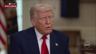 MORAN: Even some people who voted for you are saying, 'I didn't sign up for this.' So how do you answer those concerns? ——— TRUMP: Well, they did sign up for it actually.