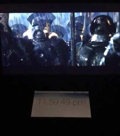 Started the new year off the only right way