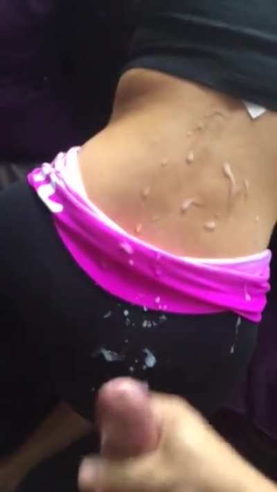 Letting Him Finish on Her Workout Clothes