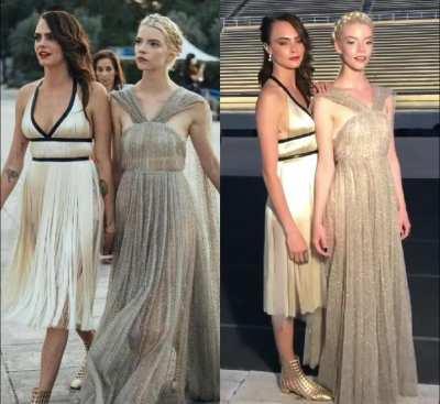 Really hope Cara Delevingne & Anya Taylor-Joy devoured each other's pussies later that evening.