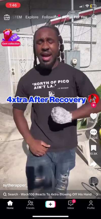 How 4 xtra gone come out the hospital 🤣🤣