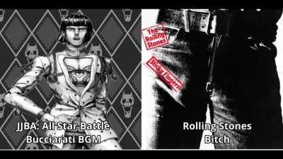 more band appreciation, here's music references from the games