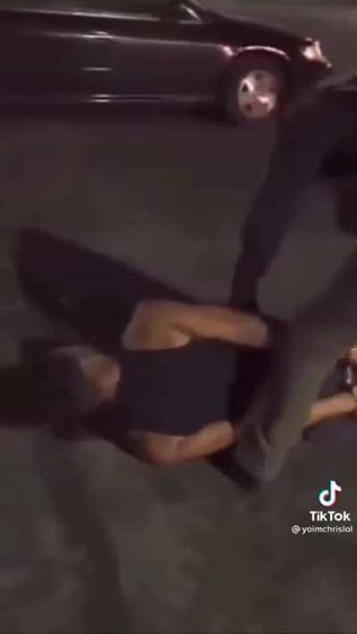 Funny criminal running from cops