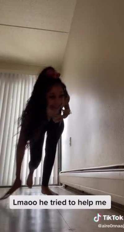 Titty fell out slo mo😩