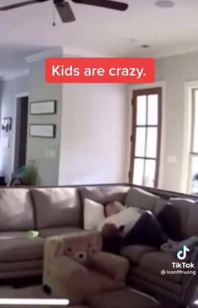 The kid made sure he was an only child