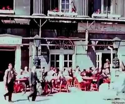 July 1945 Berlin slowing trying to get back to normality