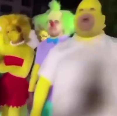 Blursed Simpsons