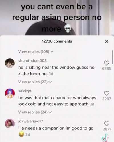 Asian people = irl anime 🤯