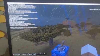 Oh you know, just minecraft