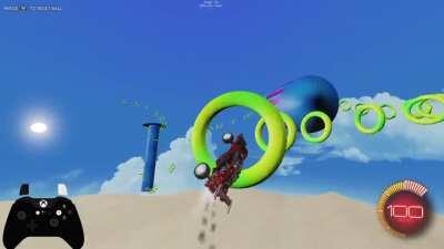 Rolling through an entire rings map