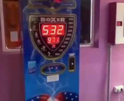 He's a bit too psyched