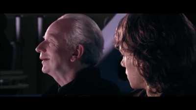 I tried to line up the Darth Plagueis scene with Gilbert Gottfried reading it