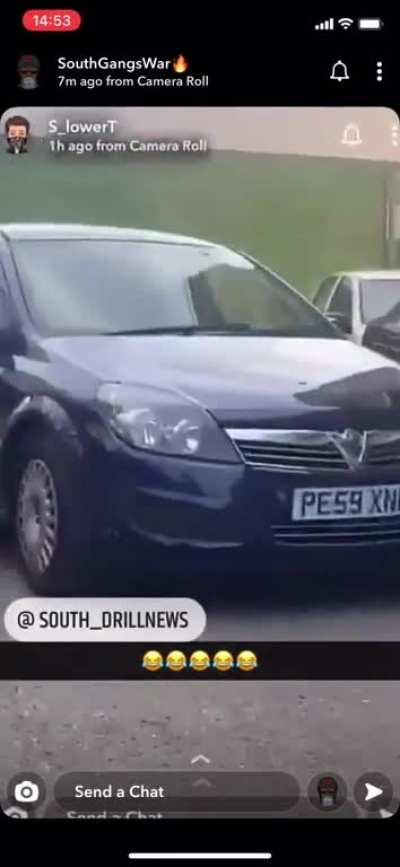 #LTH Slimz crashes his car🤣🤣