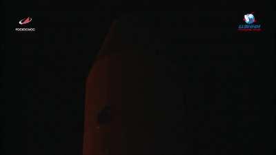 Pad camera views of Soyuz launching the Prichal node to the International Space Station earlier this week