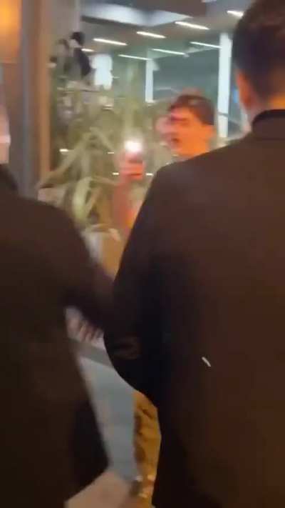 Drunk man gets dropped for harassing strangers