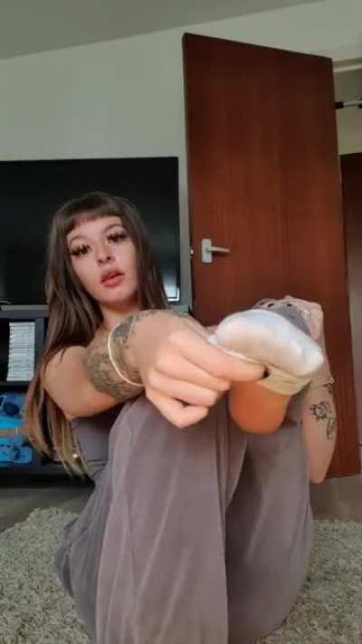 They're quite sweaty but I'm betting that's a good thing for you 🤭