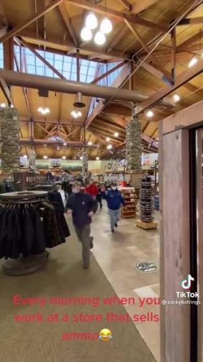 Stocking up on ammo before Biden takes office. I guess these are the same sheep buying tons of toilet paper.