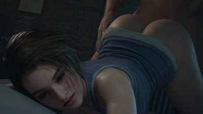 Jill Valentine doggystyle (bluelight)