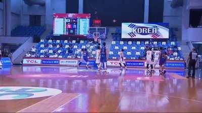 [Highlight] SJ Belangel beats the buzzer with a crazy off-balance three for the Philippines to qualify for the FIBA Asia Cup 2021