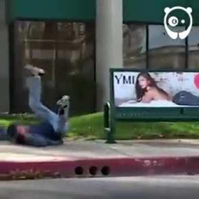 Hilarious prank , but how