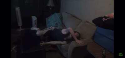 pov: hidden camera footage of me robo-crawling to the bathroom