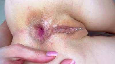 Gaping my sweet ass for you to see