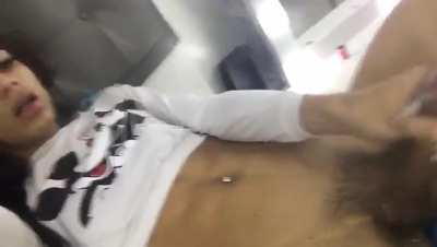 Petite skinny tgirl with big cock so hot