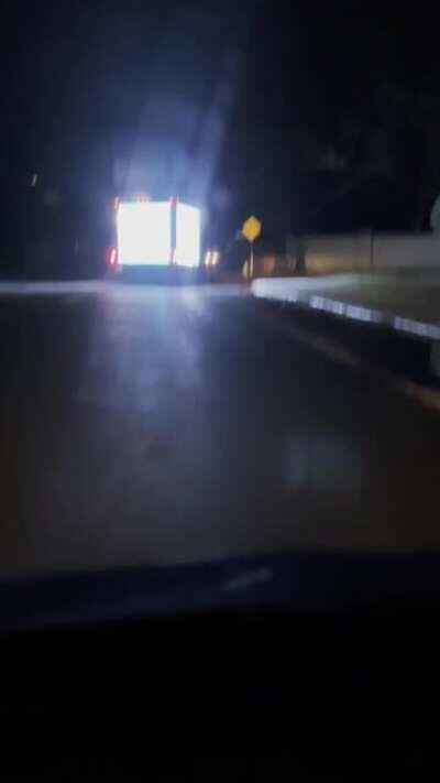 Originally post by u/SupportCowboy at /r/assholedesign. Think that it also fits here. It's a mobile billboard.