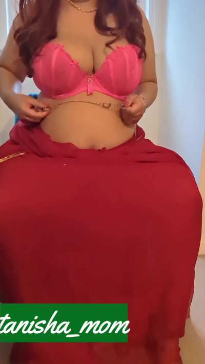 Indian housewife can't wait to lick white cock again